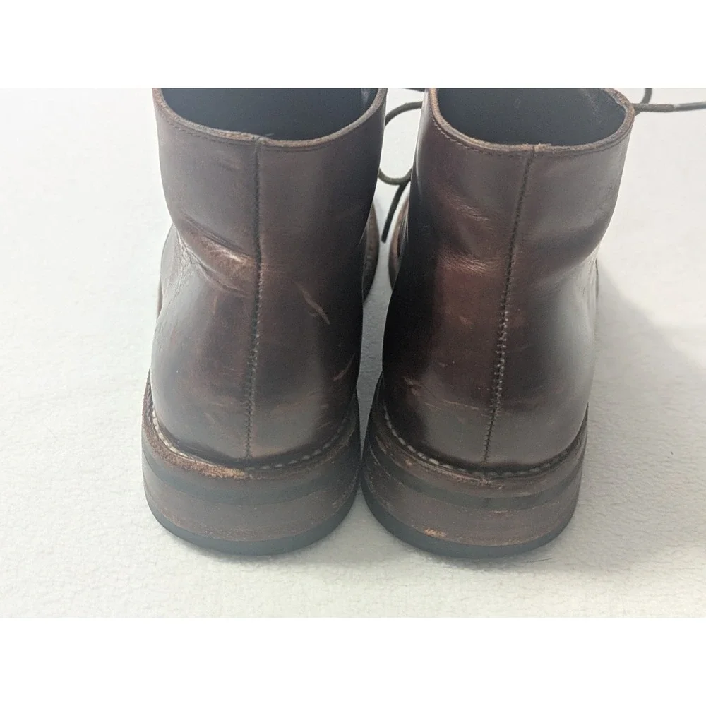Thursday Boot Co Scout Chukka Everyday Brown Cognac Leather Mens Size 8